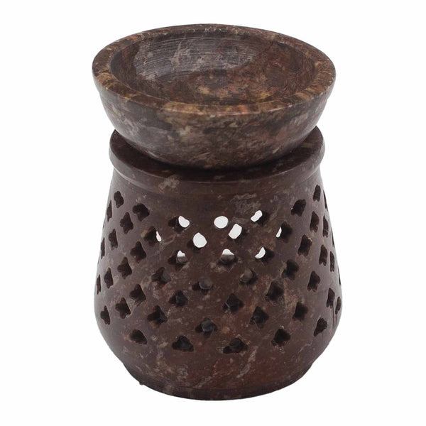 Small Soapstone Oil Burner 8cm - Classic | Auro & Co