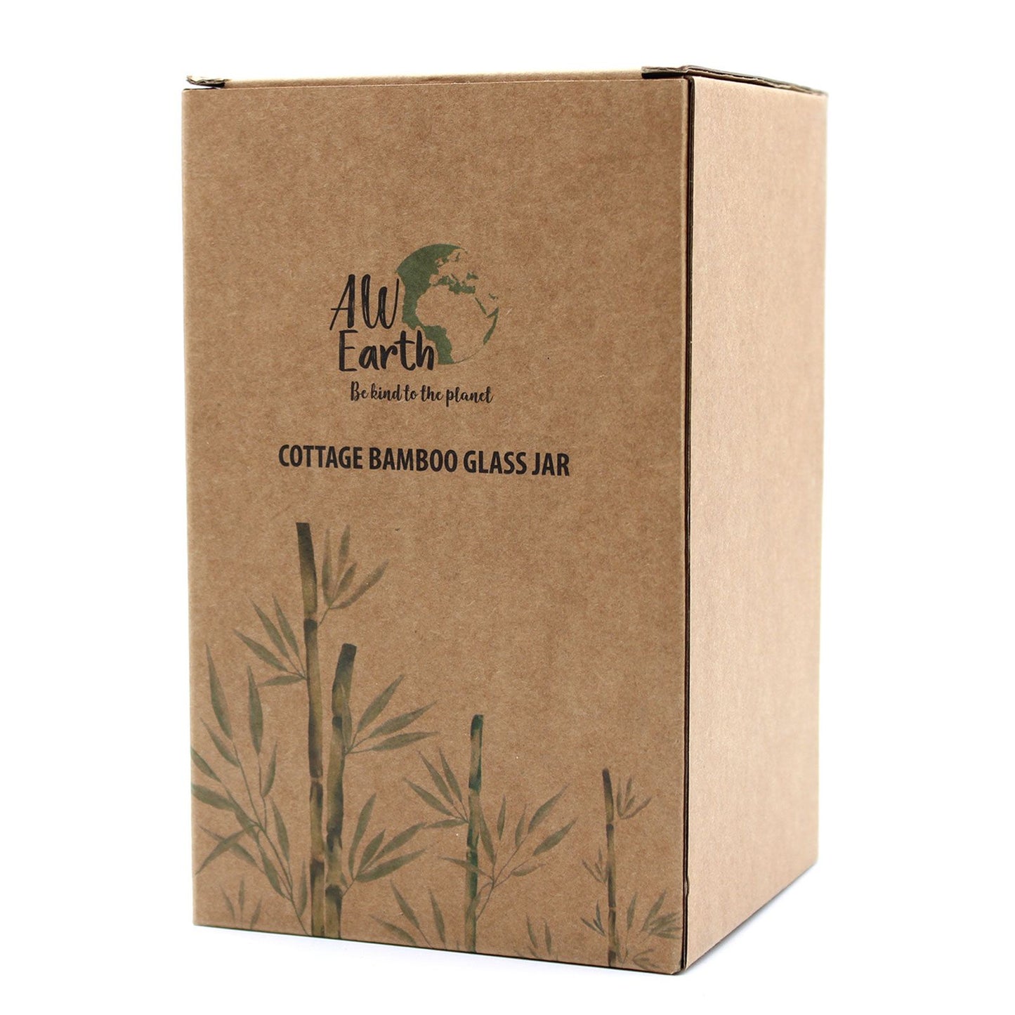 Minimalist Bamboo Seal Storage Jar – 15cm