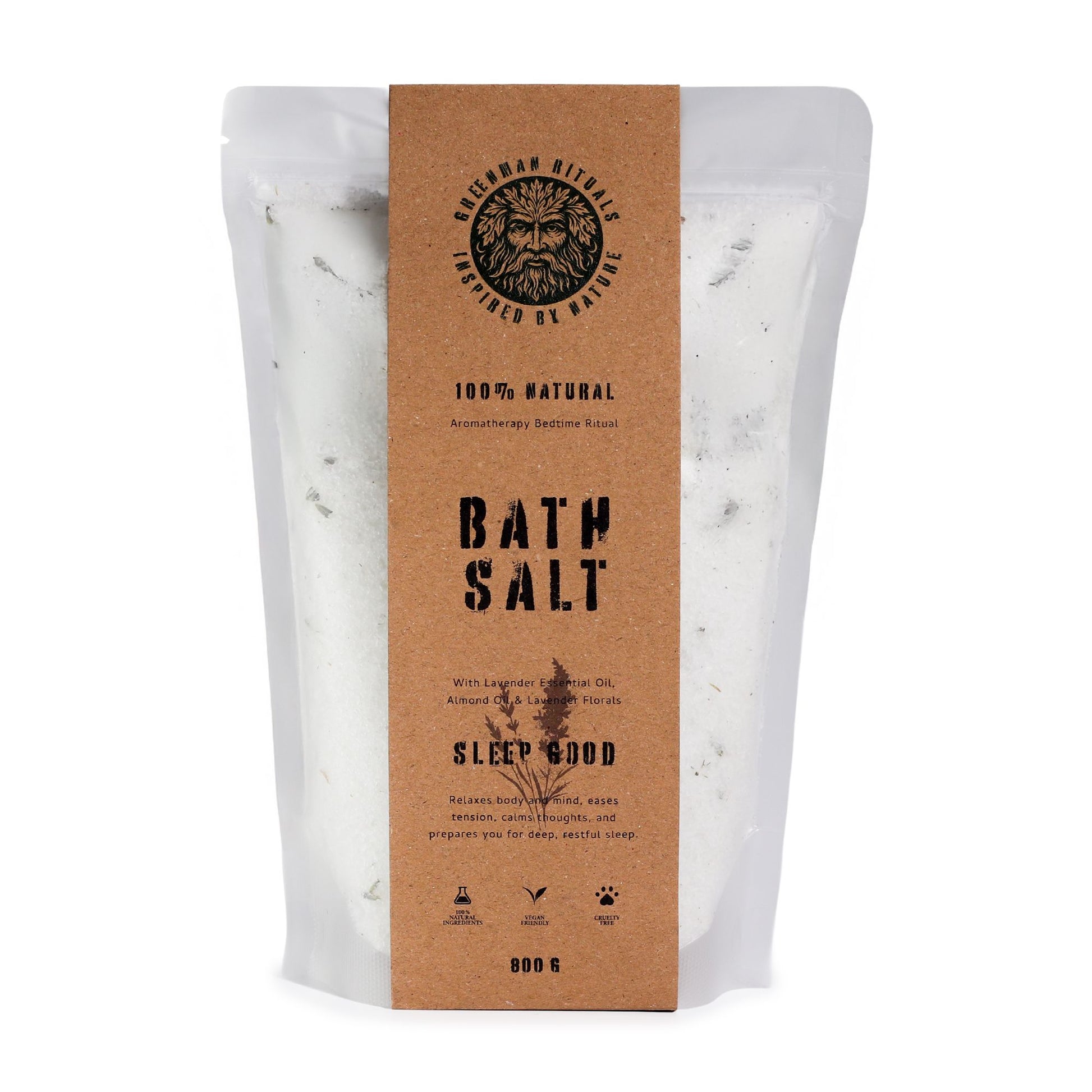 Greenman Rituals Lavender Aromatherapy Epsom Bath Salt – Sleep Good | Auro & Co