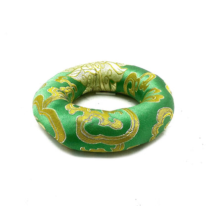 Hoop Cushion 10cm (for 12-14cm Singing Bowl) - Green – detail view