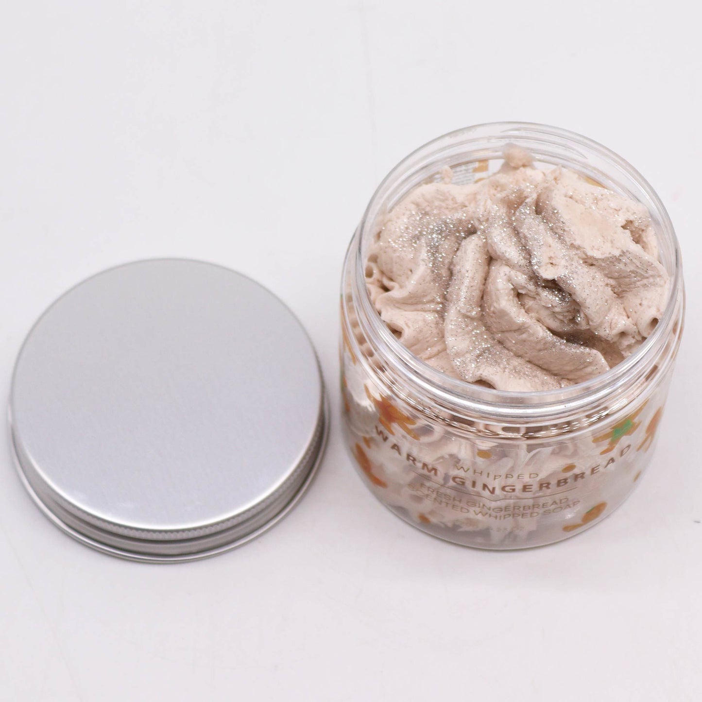 Warm Gingerbread Whipped Soap 120g – detail view