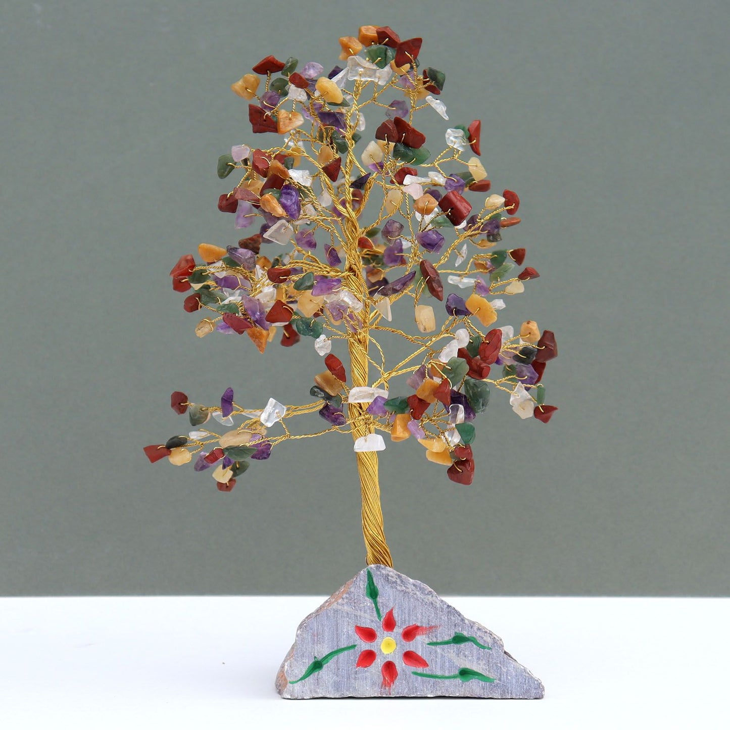 Indian Gemstone Trees - 320 Stone – detail view