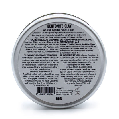 Bentonite Clay 50g – lifestyle shot