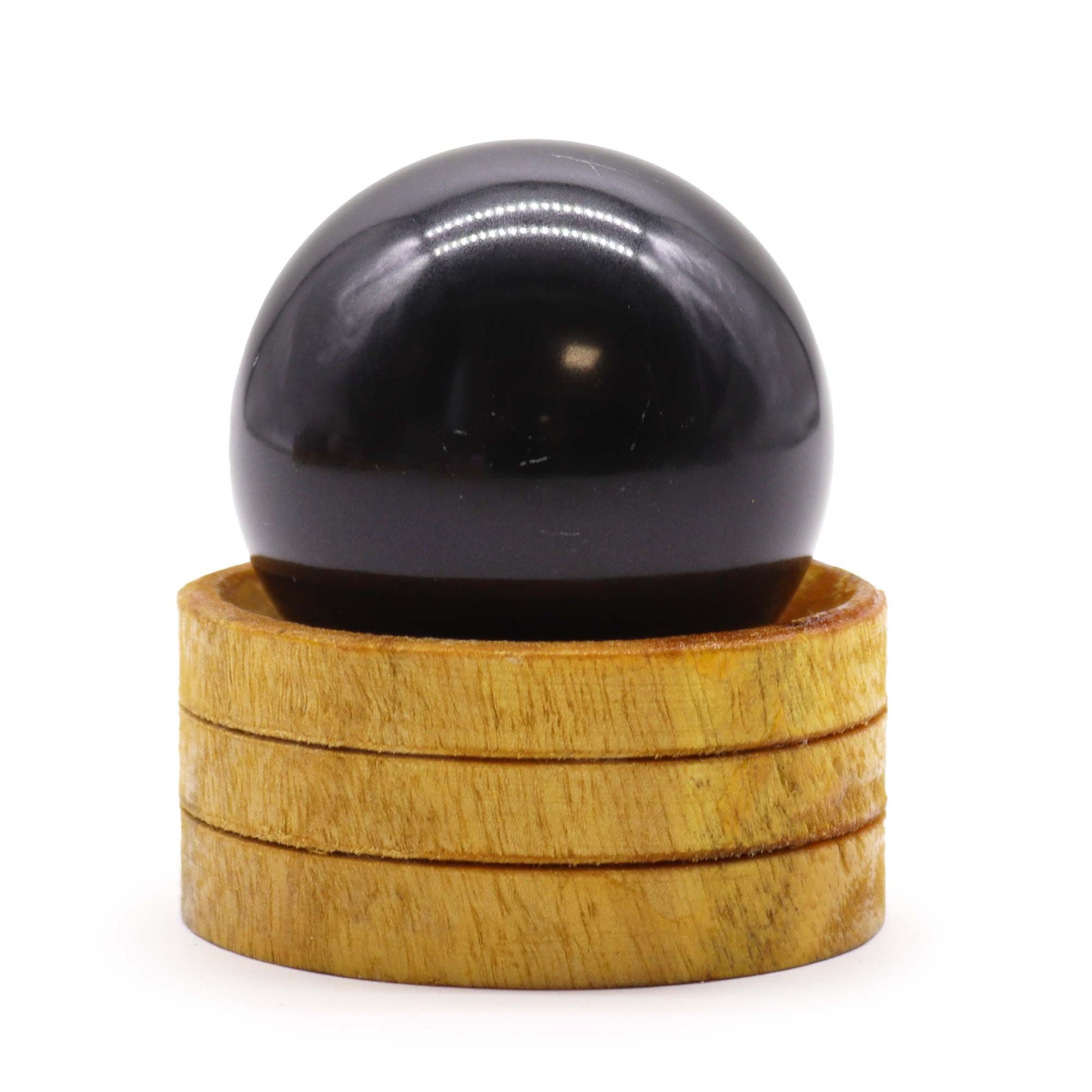 Gemstone Sphere 50mm - Tourmaline  with Stand | Auro & Co