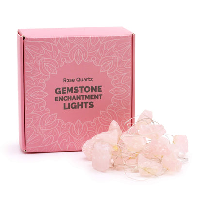 Gemstone Enchantment Lights - Rose Quartz | Auro & Co