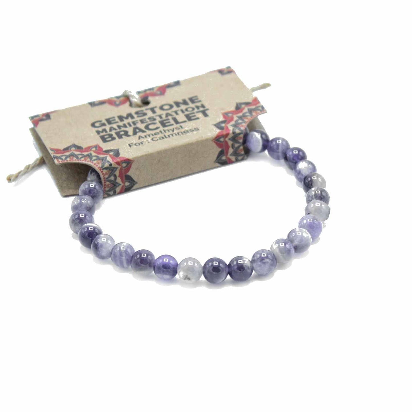 Gemstone Manifestation Bracelet - Amethyst - Calmness | Auro & Co