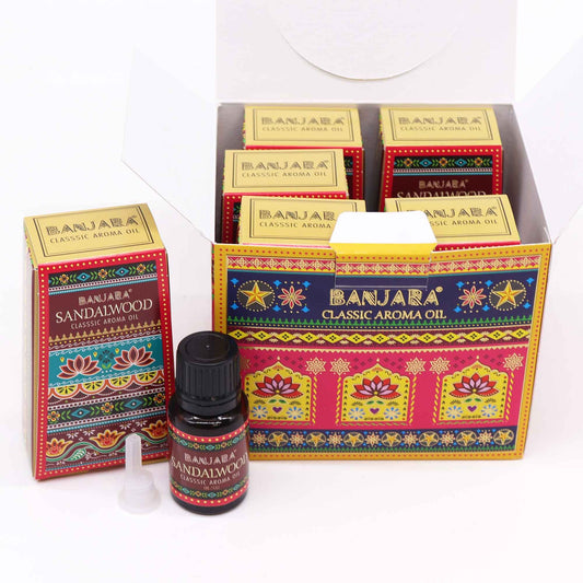 Sandalwood Banjara Indian Fragrance Oil, 10ml