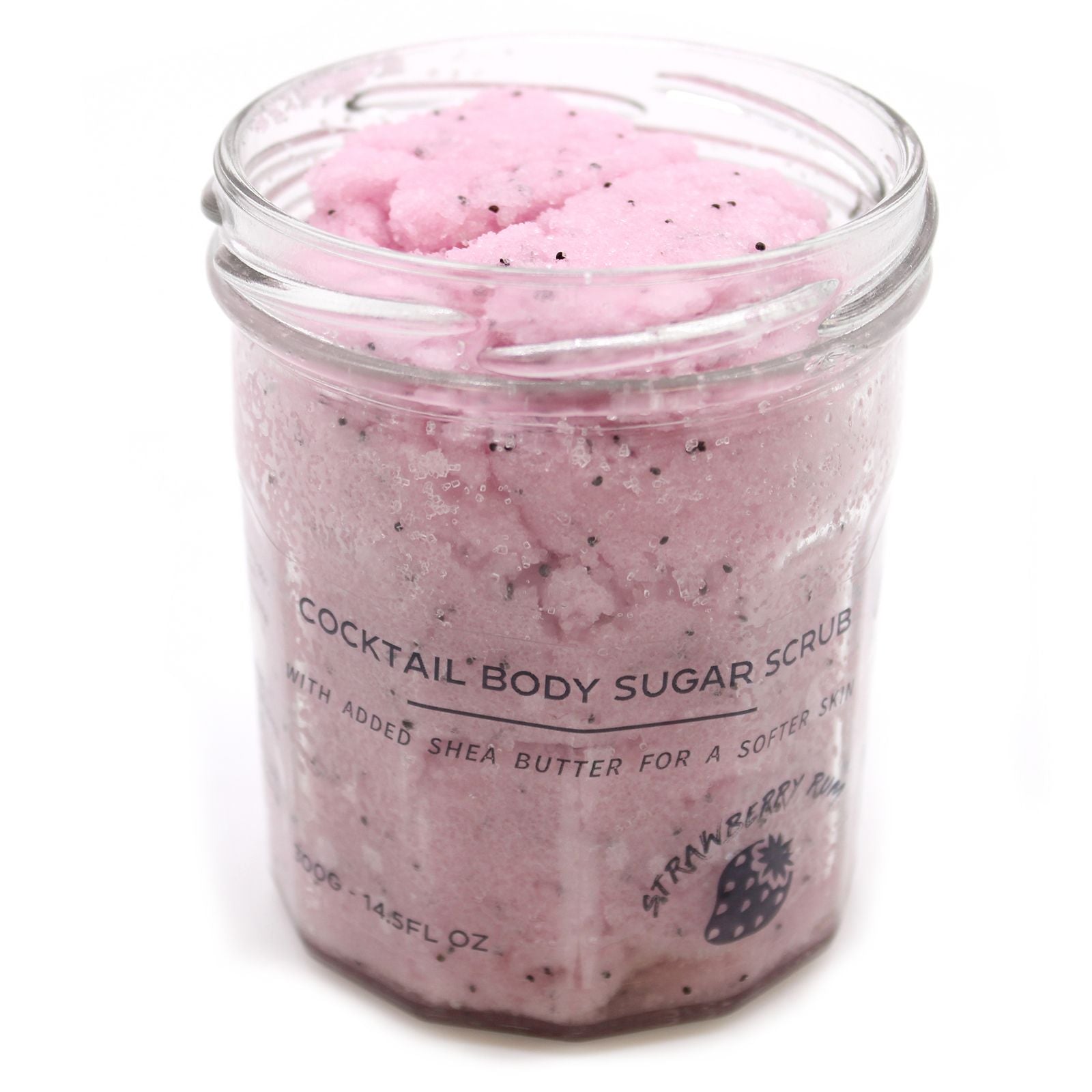Fragranced Sugar Body Scrub - Strawberry Rum 300g – product image 9