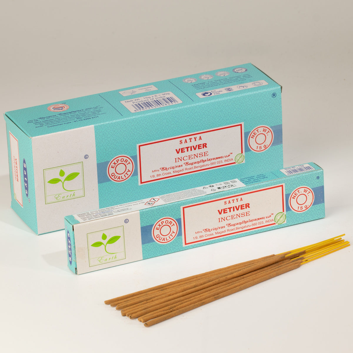 Vetiver Satya Incense, 15g