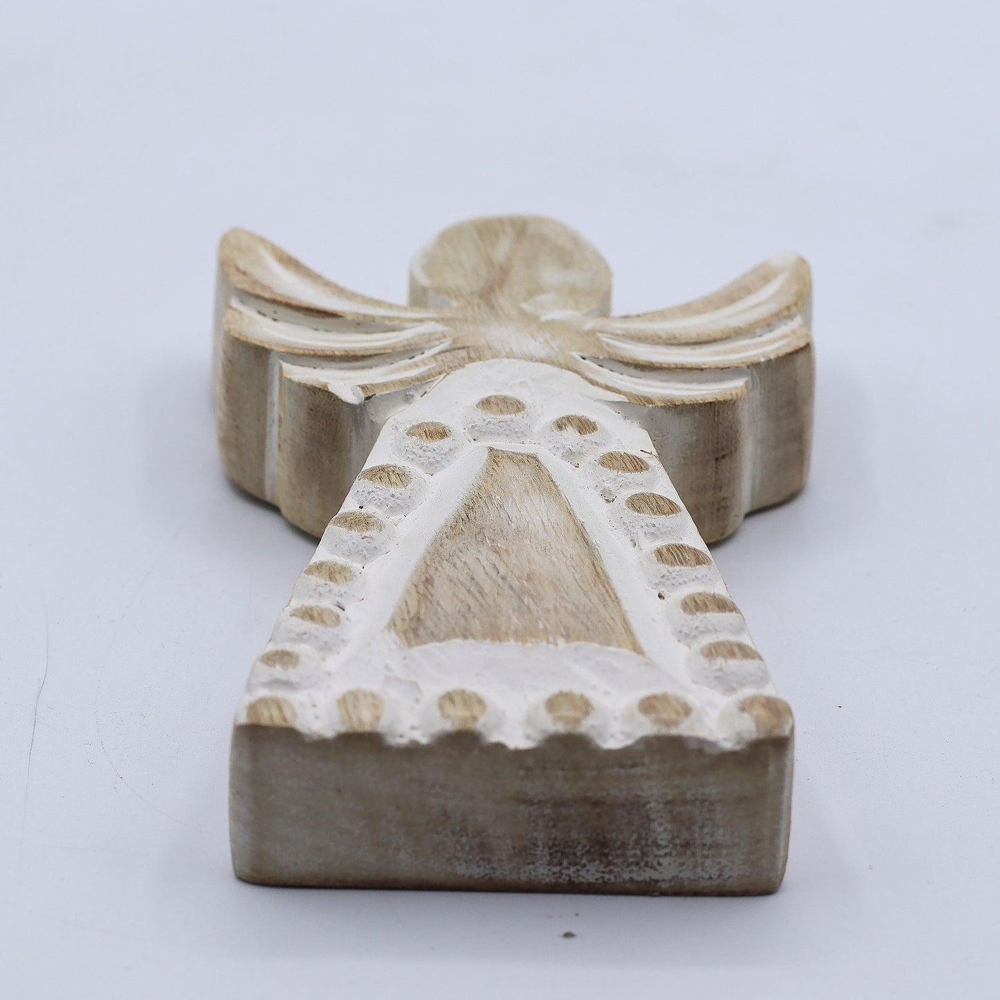 Mango Wood Angel - Whitewash – packaging