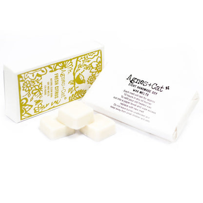 Fresh Citrus Wax Melts, Box of 8 - Agnes + Cat