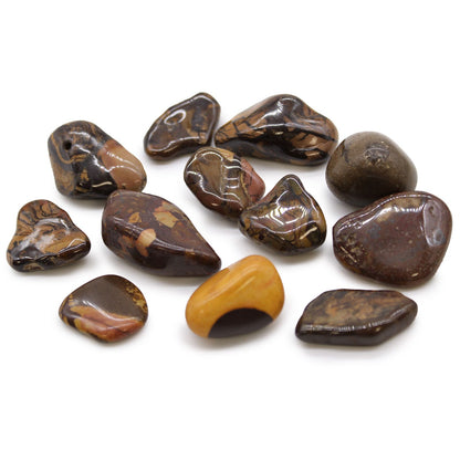 Medium African Tumble Stones - Picture Nguni | Auro & Co