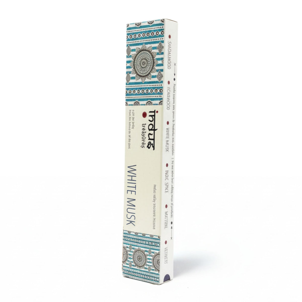 White Musk Incense Sticks, Indus Treasures, 15g