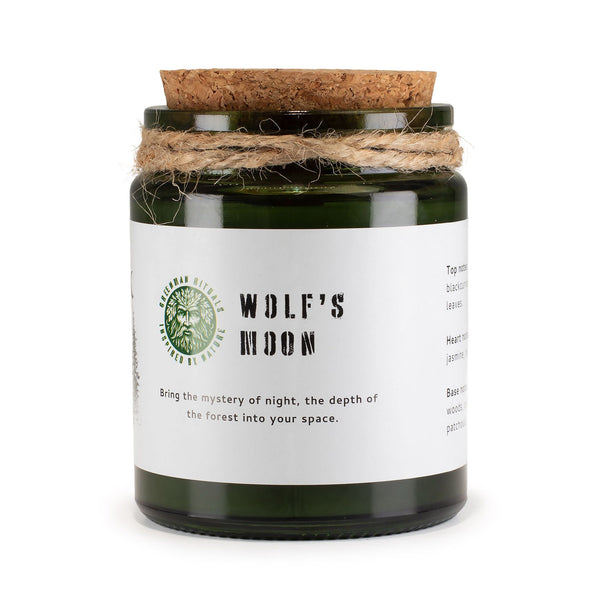 Greenman Woodwick Soy Candle - Wolf's Moon | Auro & Co