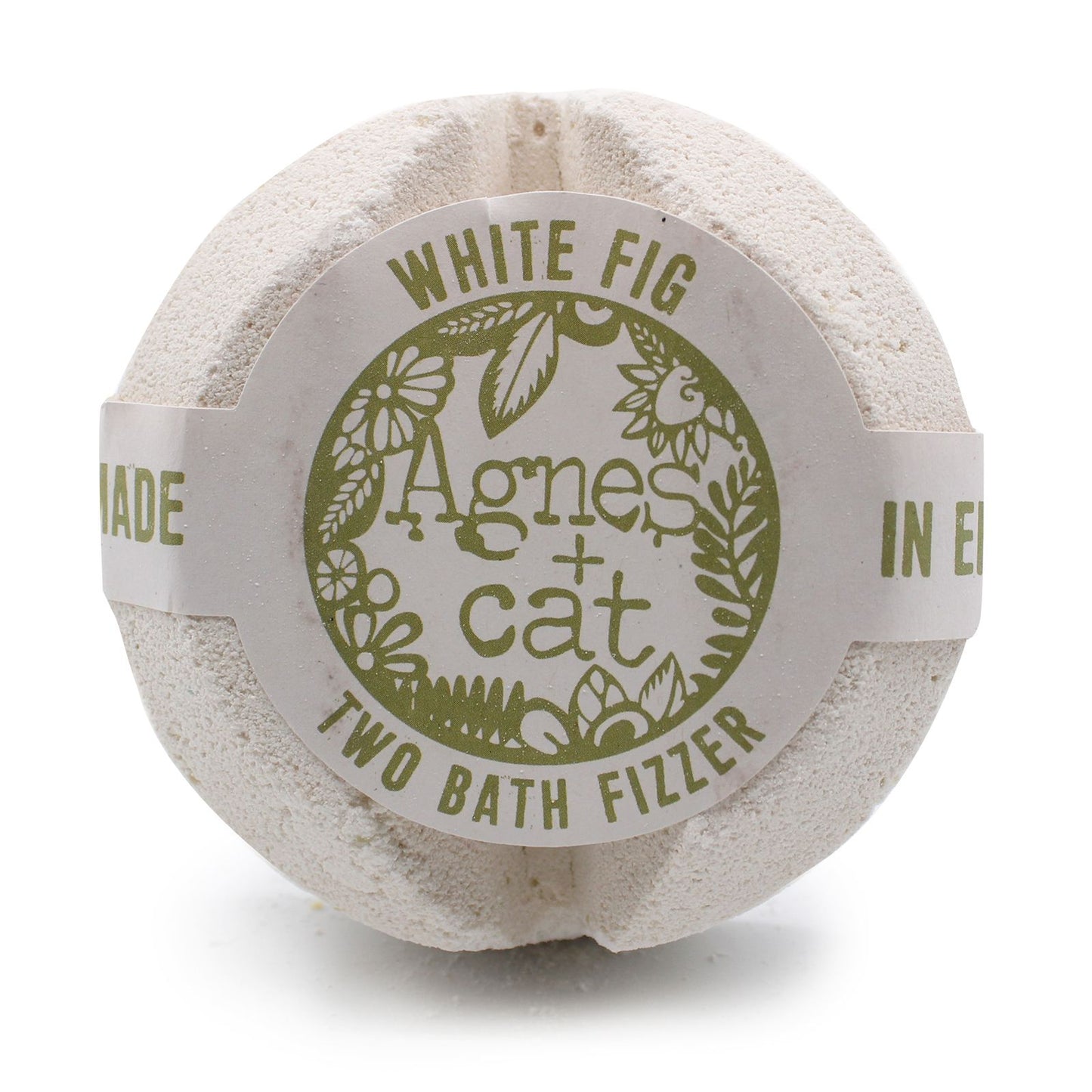 Agnes + Cat Bath Fizzer - White Fig | Auro & Co