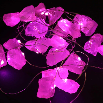 Gemstone Enchantment Lights - Rose Quartz – lifestyle shot