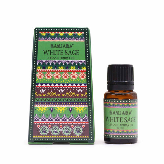 White Sage Banjara Indian Fragrance Oil, 10ml