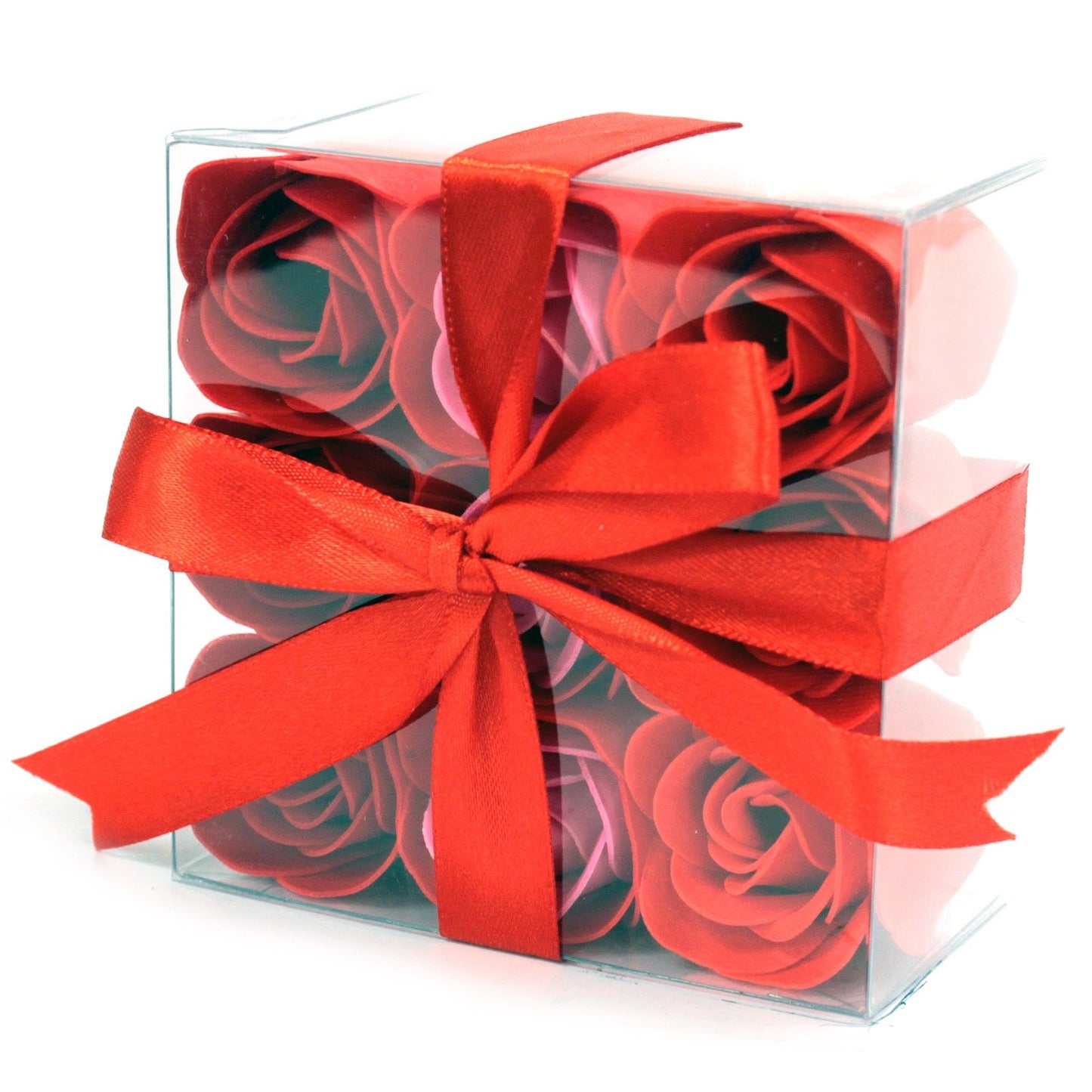Set of 9 Soap Flowers - Red Roses | Auro & Co