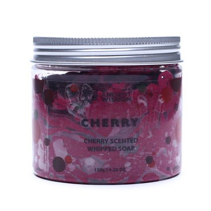 Cherry Whipped Soap 120g | Auro & Co