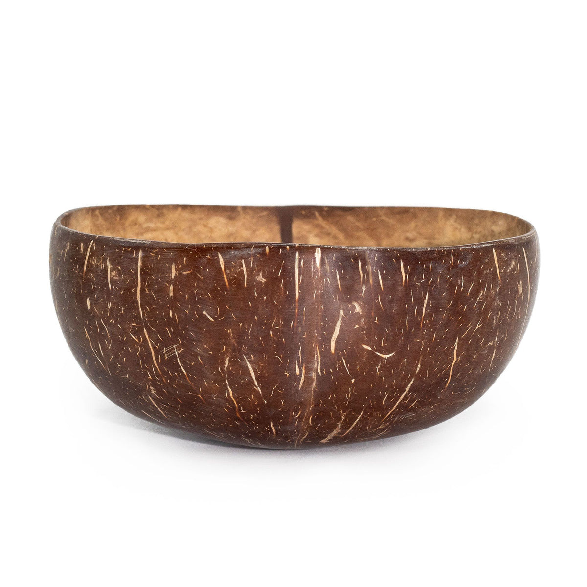 Natural Coconut Shell Bowl, Medium, 6 x 13cm