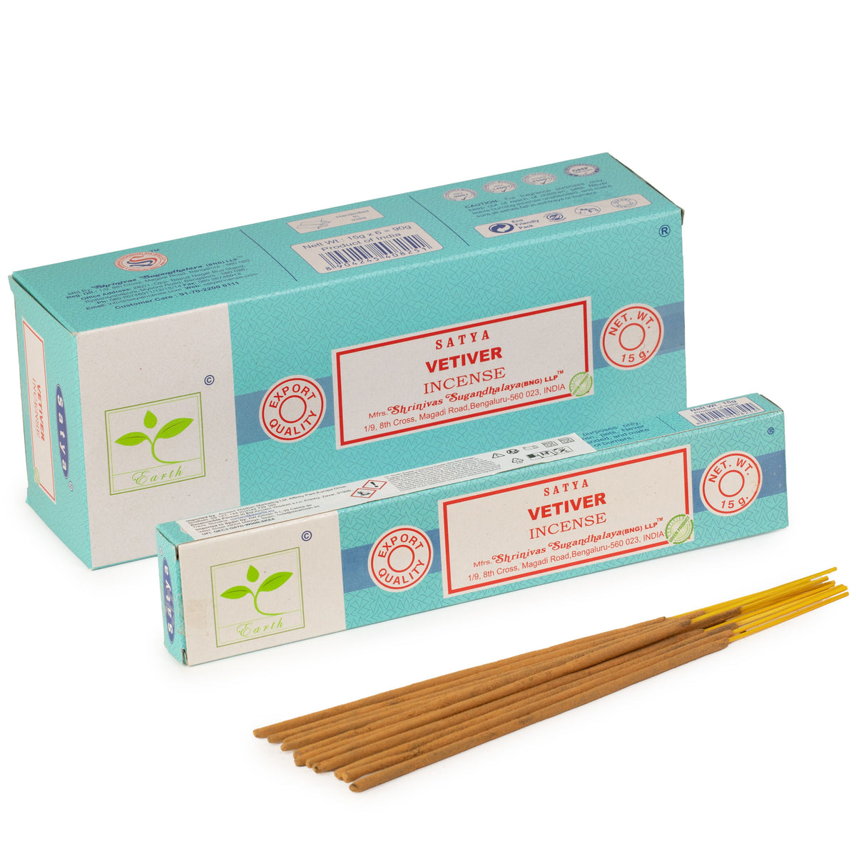 Vetiver Satya Incense, 15g