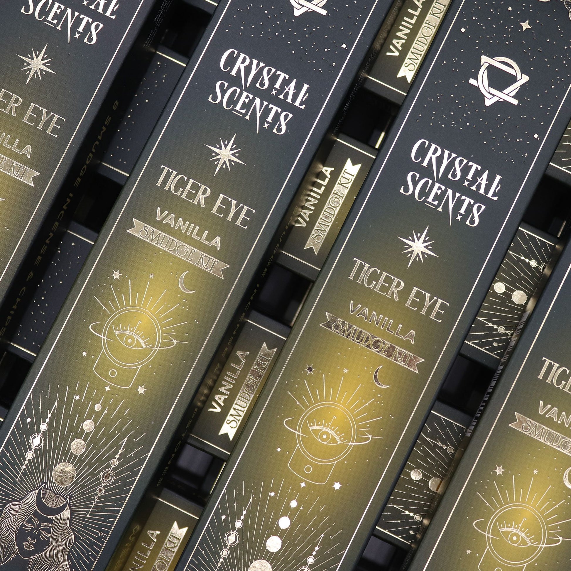 Tiger Eye Crystal Scents Smudge Incense - Vanilla – product image 6