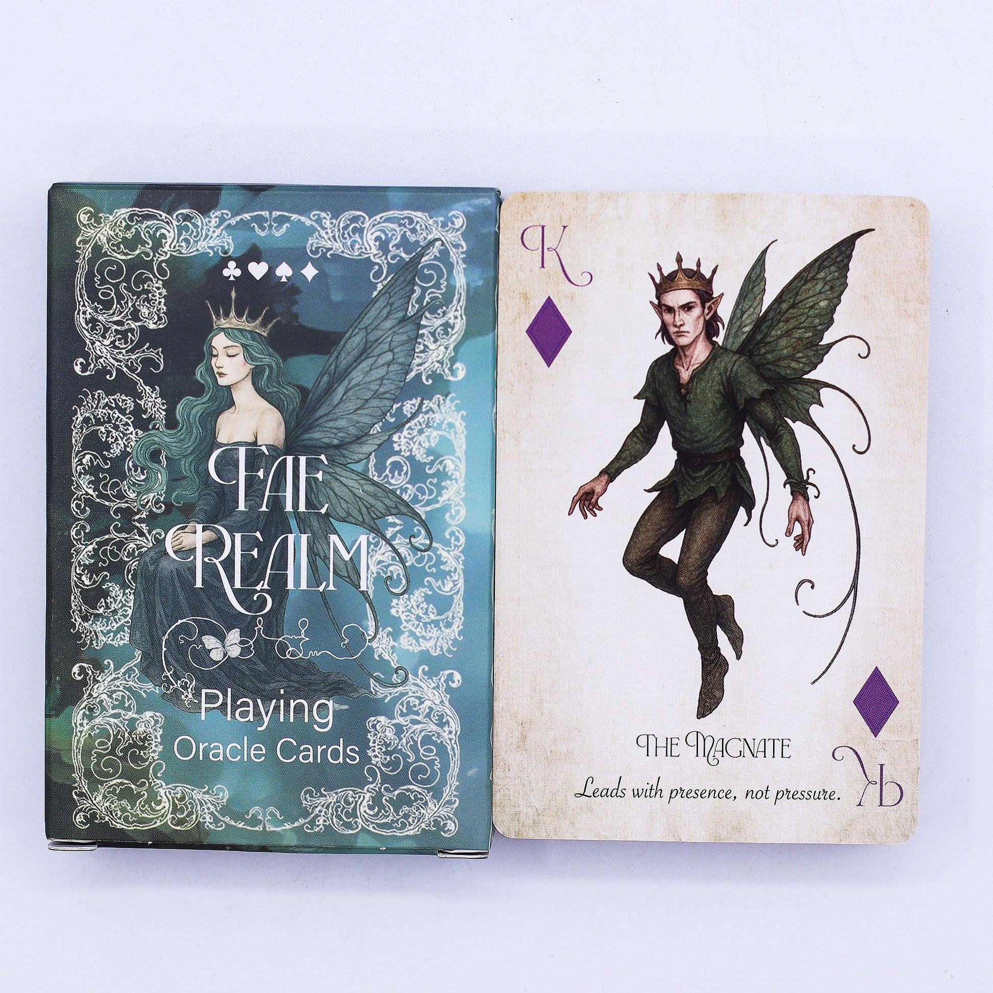 Fae Realm Playing & Oracle Cards – Fairy Theme – product image 10