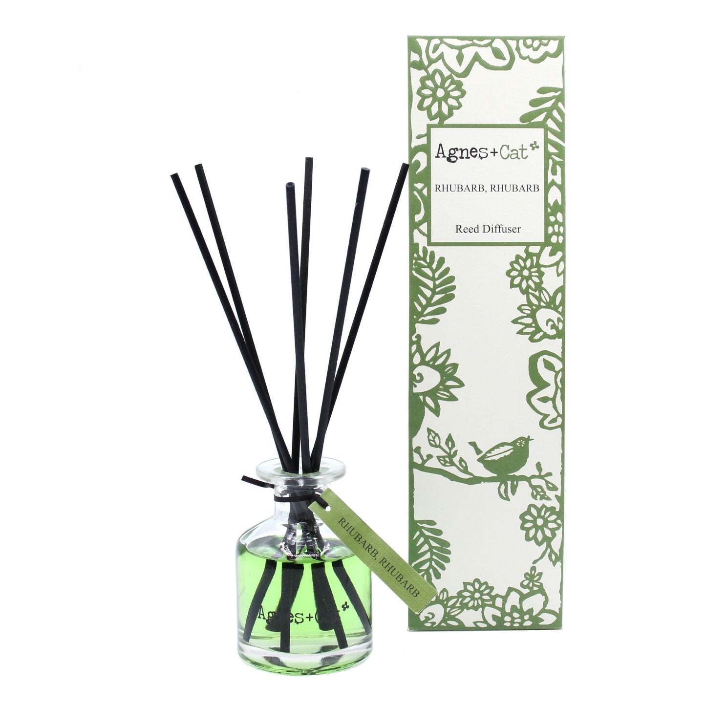 140ml Reed Diffuser - Rhubarb Rhubarb – lifestyle shot