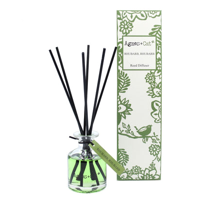 140ml Reed Diffuser - Rhubarb Rhubarb – lifestyle shot