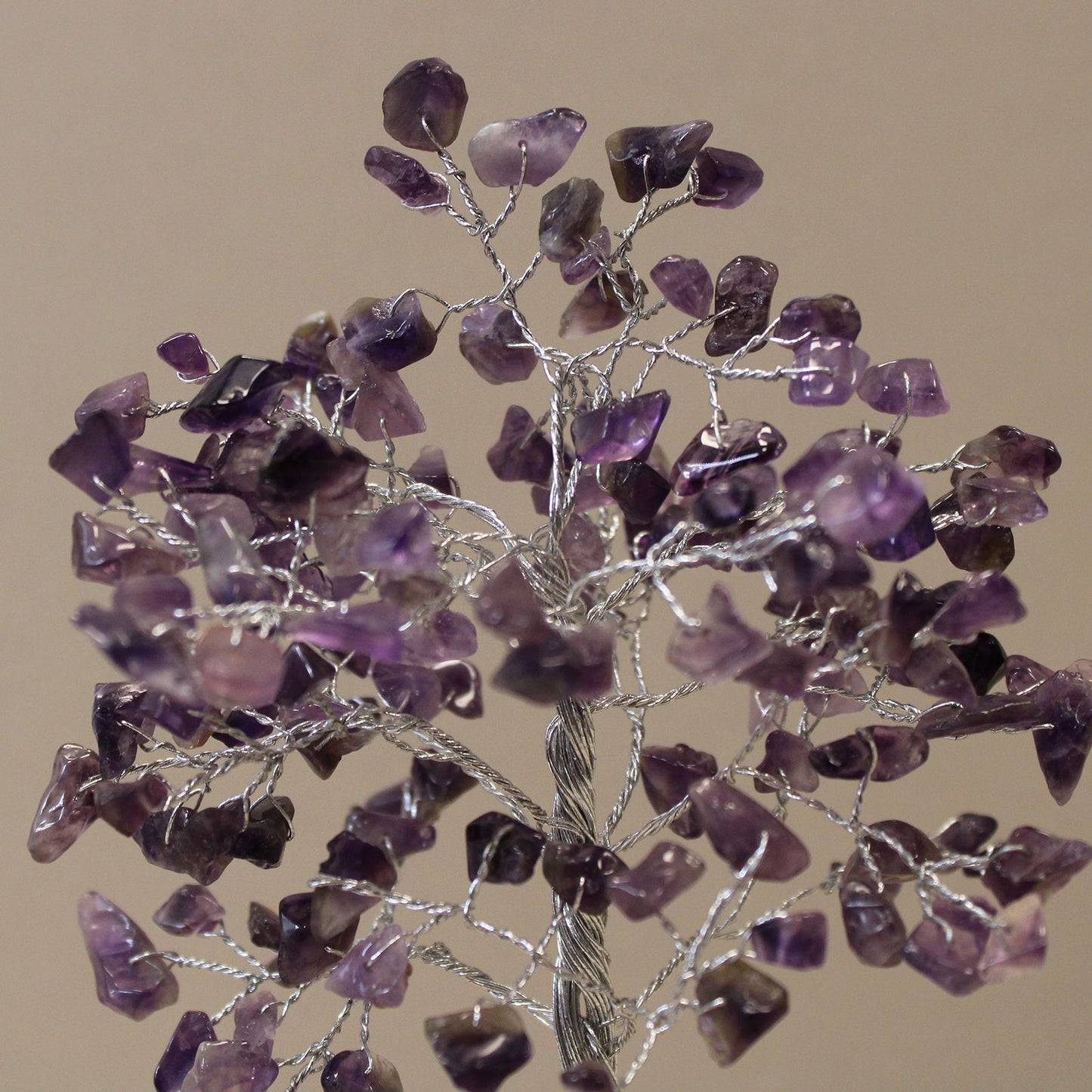 Gemstone Tree with Organite Base - 160 Stone - Amethyst – lifestyle shot