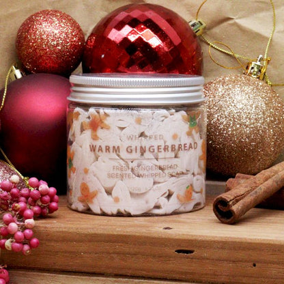 Warm Gingerbread Whipped Soap 120g – packaging