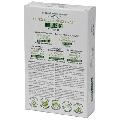 Citronella Lemon Grass Plant Based Aroma Oil, 10ml