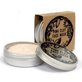 Agnes + Cat Pink Clay Face Mask – lifestyle shot