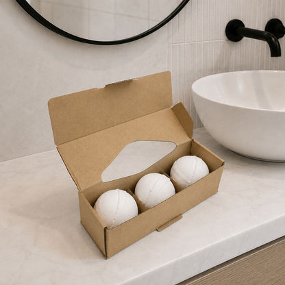 Cold & Flu Bath Bombs, Set of 3