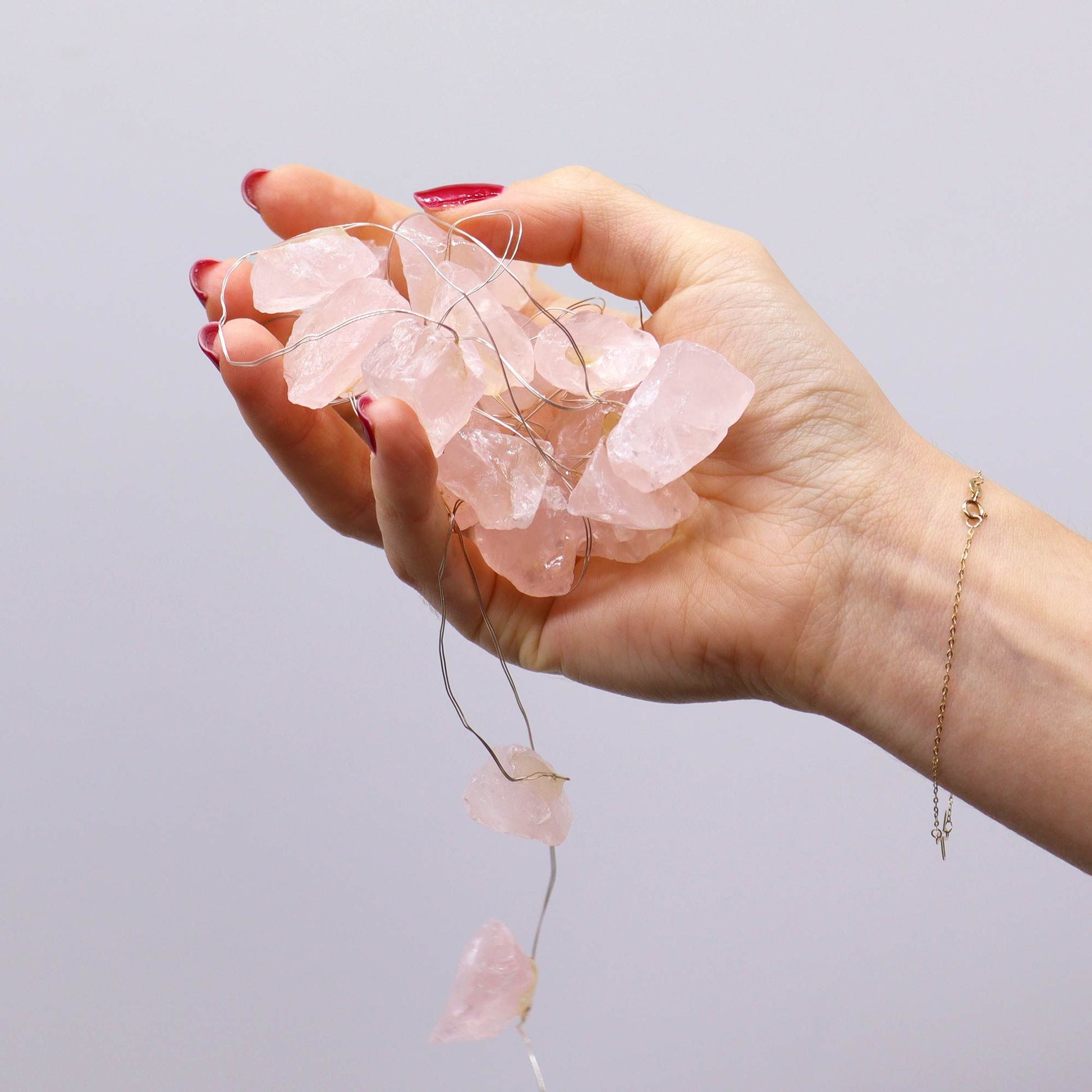 Gemstone Enchantment Lights - Rose Quartz – packaging