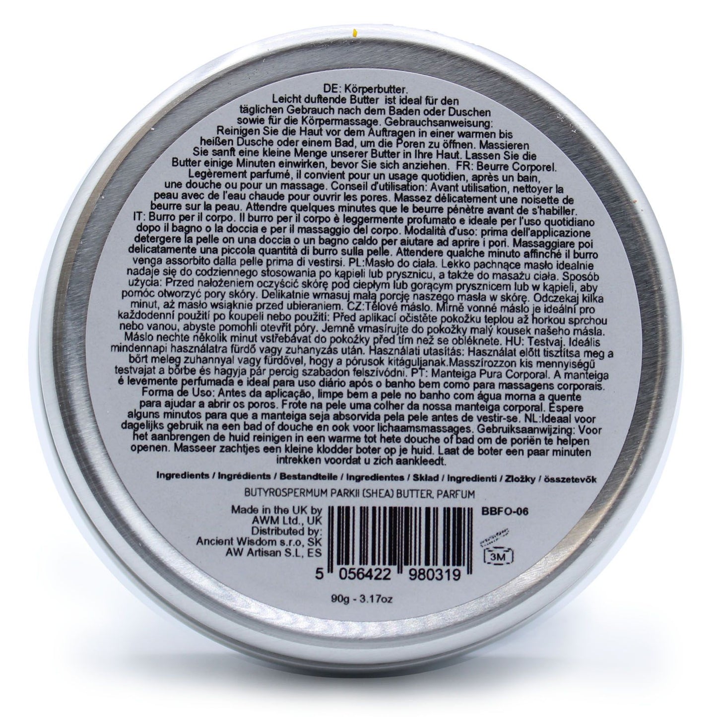 Scented Shea Body Butter 90g - Fluffy Marshmallow – lifestyle shot