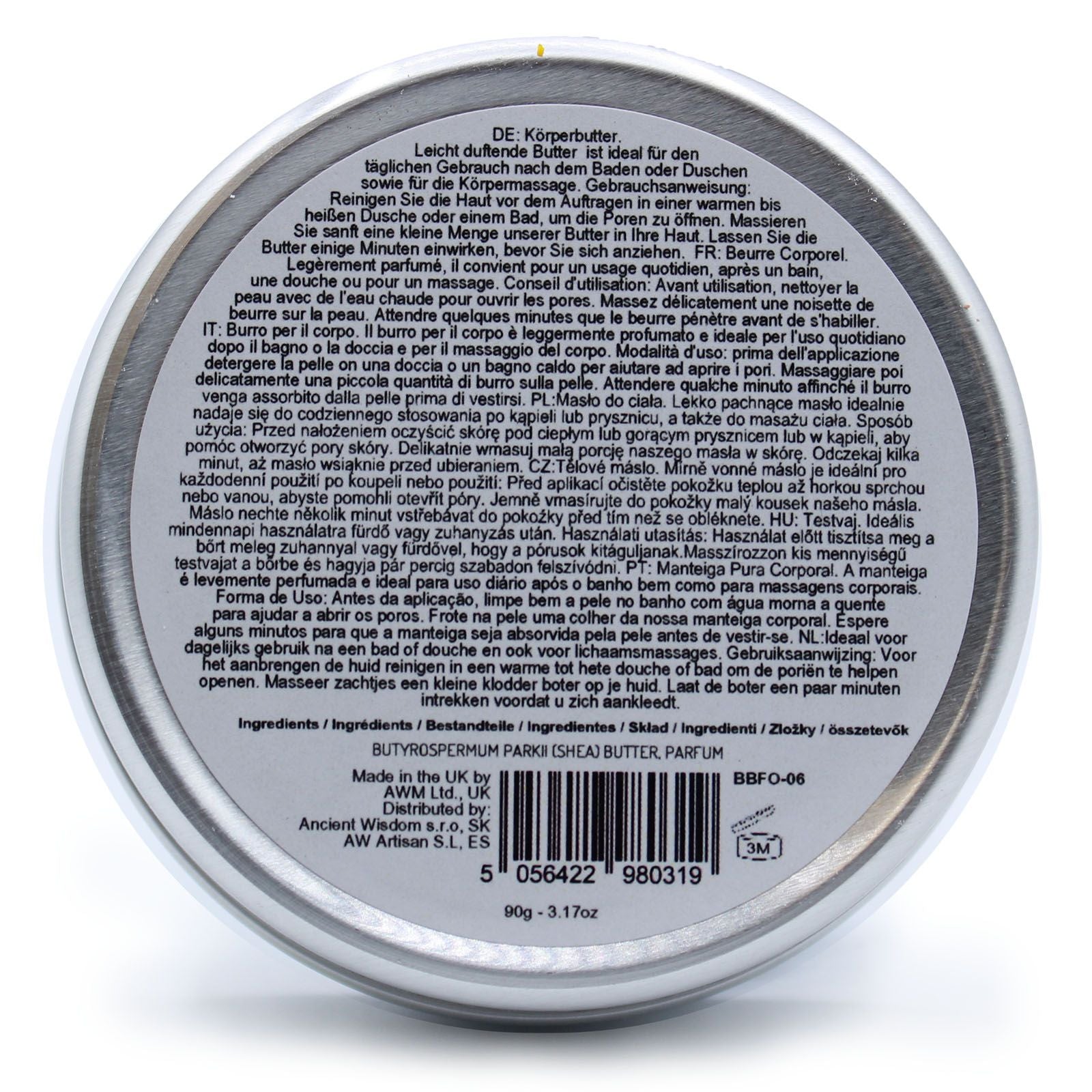 Scented Shea Body Butter 90g - Fluffy Marshmallow – lifestyle shot