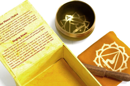 Chakra Singing Bowl - Solar Plexus – detail view