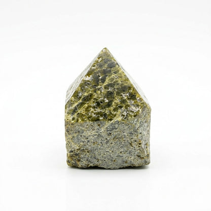 Gemstone Top Polished Points - Epidote A grade (approx 5-6 pieces) | Auro & Co
