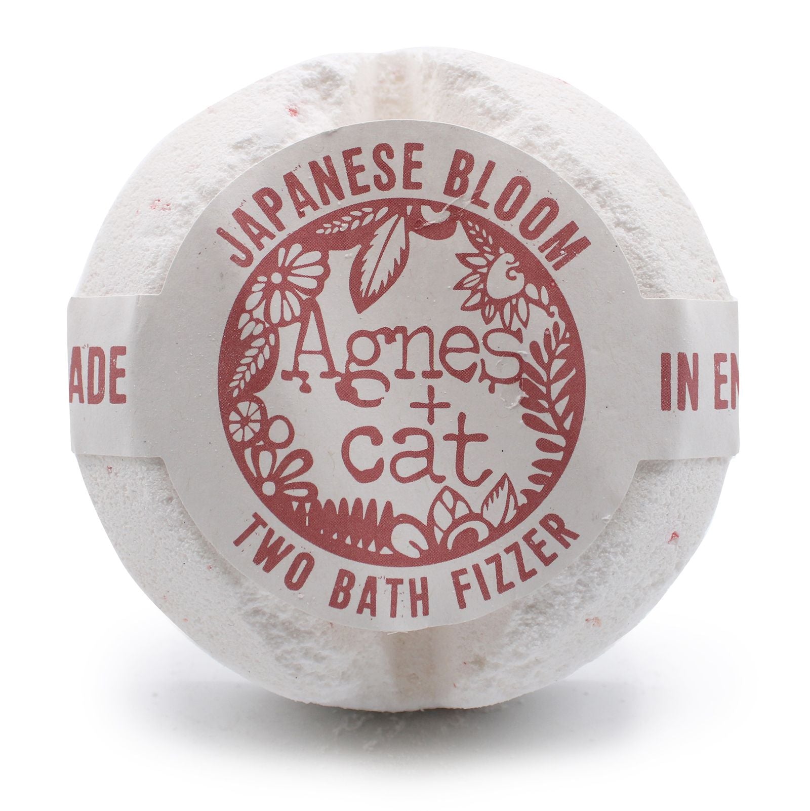 Agnes + Cat Bath Fizzer - Japanese Bloom | Auro & Co