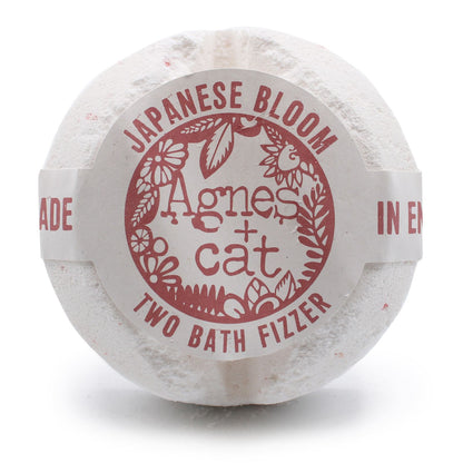 Agnes + Cat Bath Fizzer - Japanese Bloom | Auro & Co