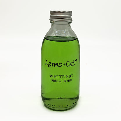 Agnes + Cat Reed Diffuser Refill - White Fig 150ml – detail view