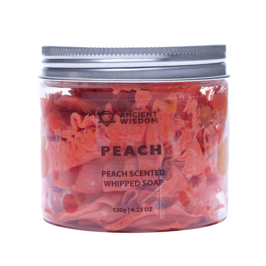 Peach Whipped Soap 120g