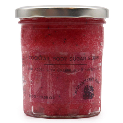 Fragranced Sugar Body Scrub - Strawberry Rum 300g – product image 6