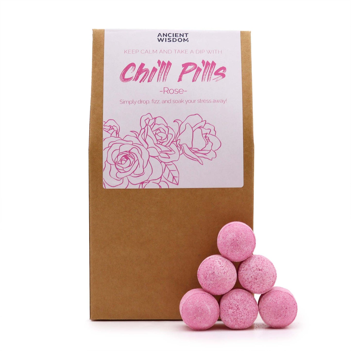 Chill Pills Gift Pack 350g - Rose | Auro & Co