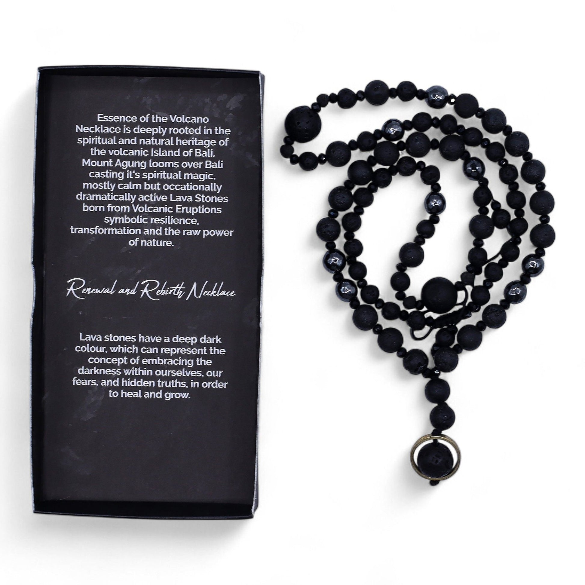 Essence of the Volcano Necklace - Renewal & Rebirth | Auro & Co