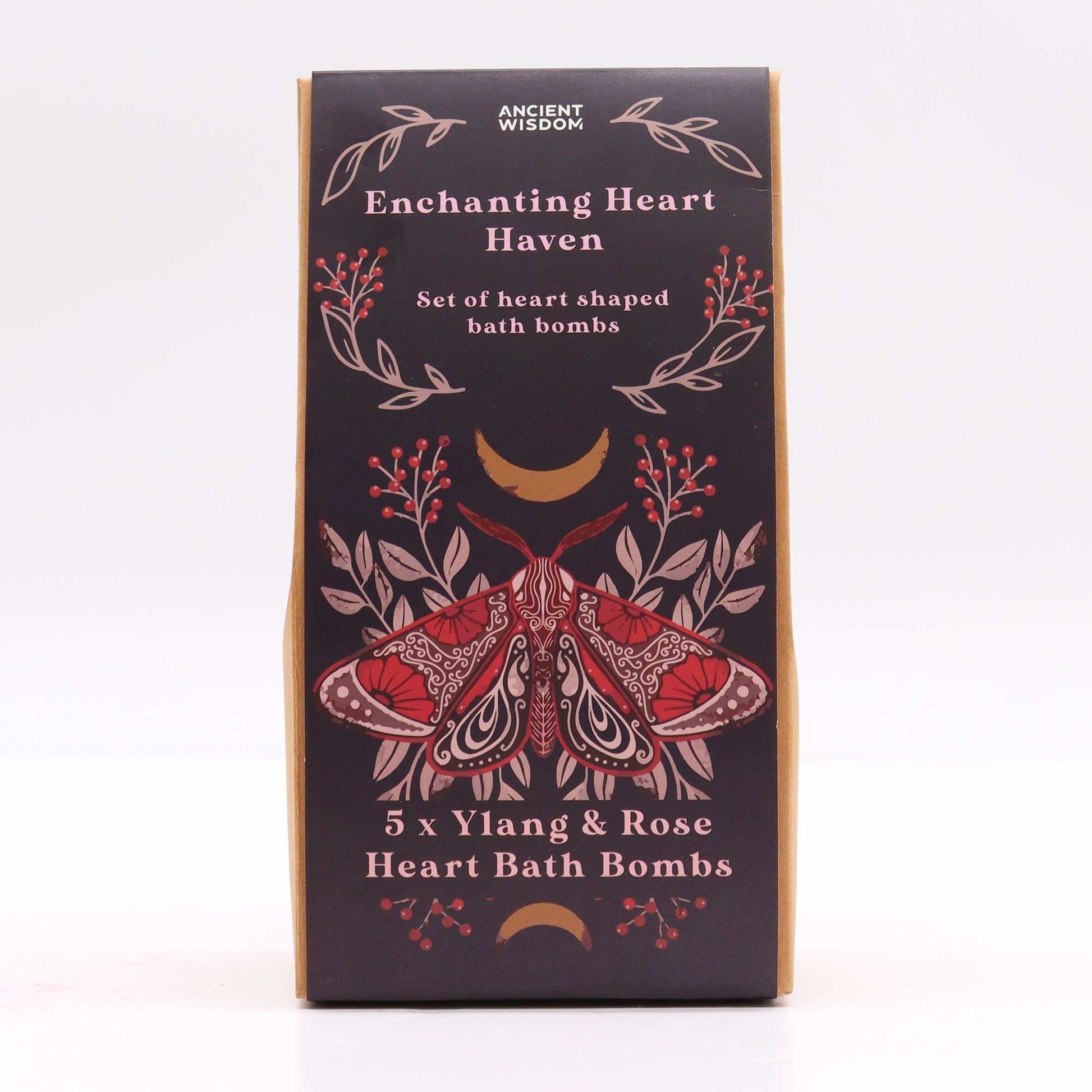 Enchanting Heart Heaven Bath Heart Gift Set – detail view