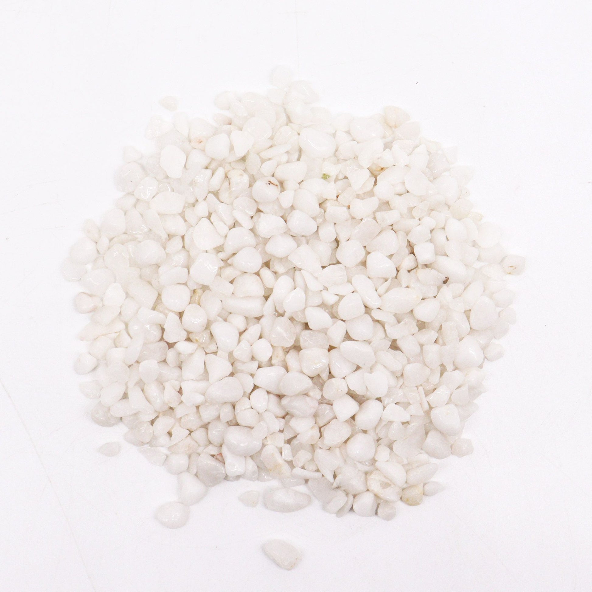 White Quartz Gemstone Chips Bulk - 1KG – detail view