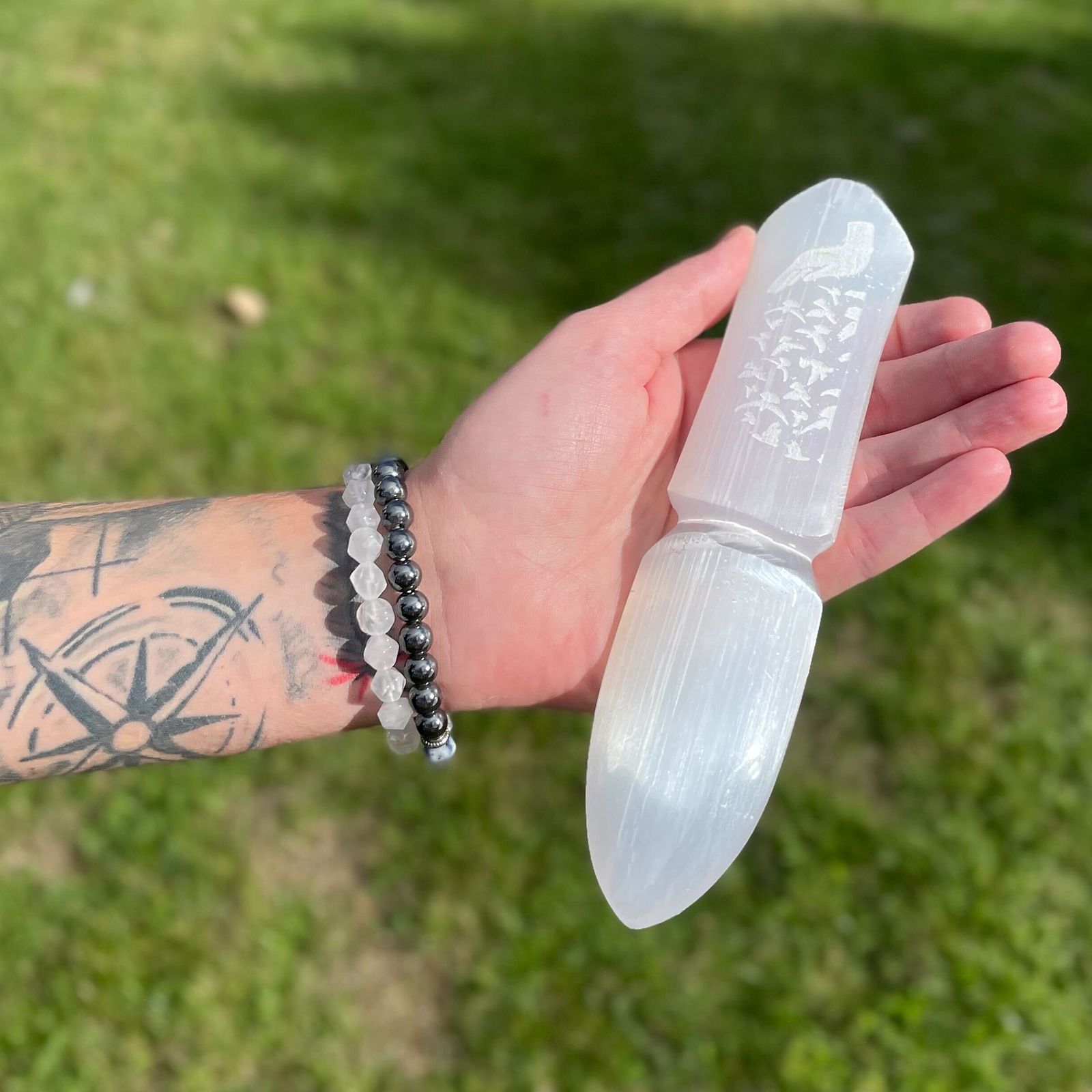 Selenite Ritual Knife - Releasing Bonds – product image 8