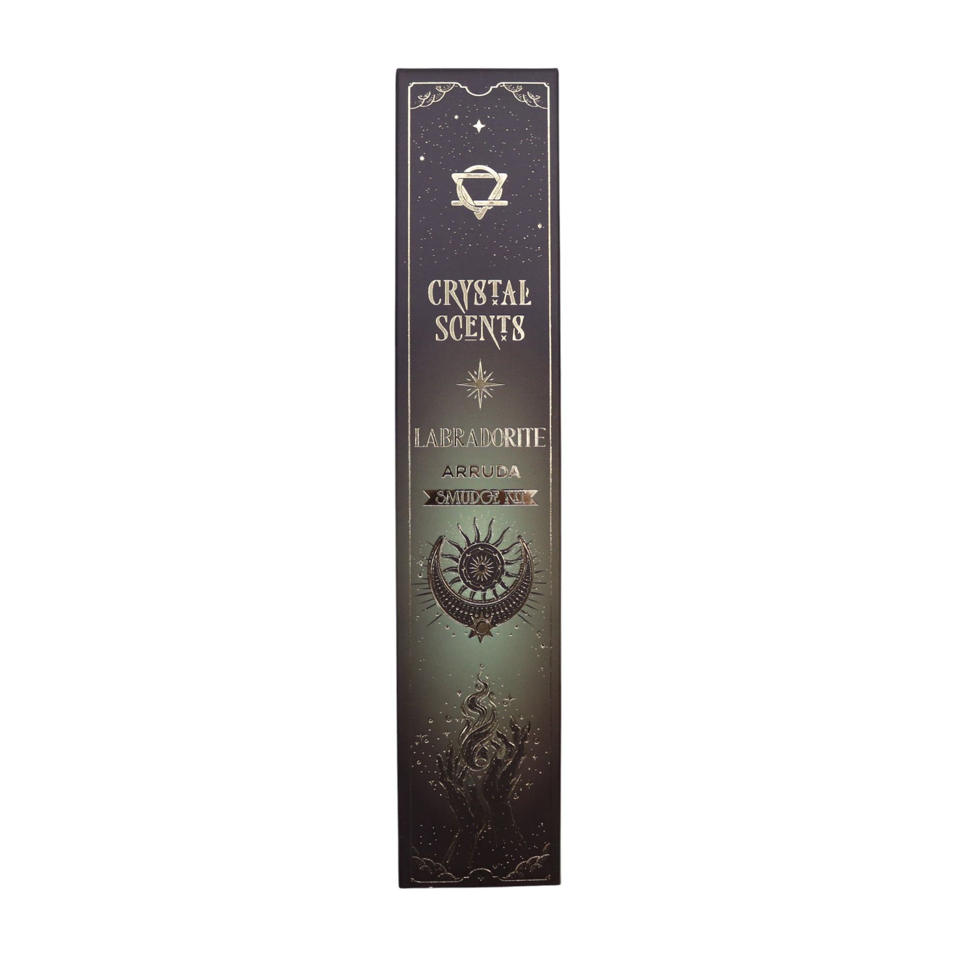 Labradorite Crystal Scents Smudge Incense - Arruda – detail view